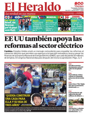Cover of Diario El Heraldo
