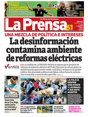 Cover of Diario La Prensa