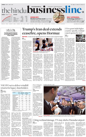 Cover of BusinessLine (Chennai)