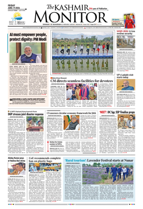 Cover of Kashmir Monitor