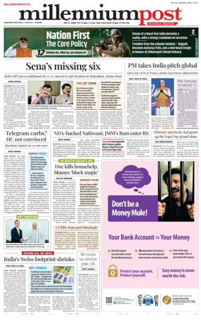 Cover of Millennium Post