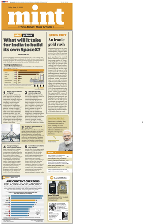 Cover of Mint Bangalore