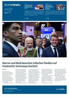 Cover of Euronews (German Edition)