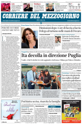 Cover of Corriere del Mezzogiorno (Puglia)