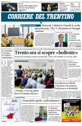 Cover of Corriere del Trentino