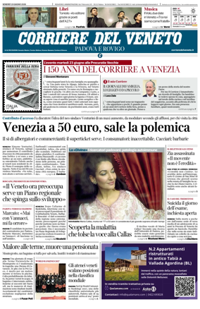 Cover of Corriere del Veneto (Padova e Rovigo)