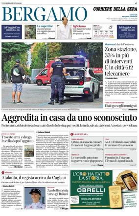 Cover of Corriere della Sera (Bergamo)
