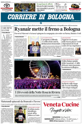 Cover of Corriere di Bologna