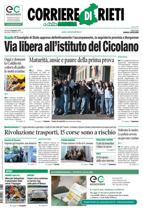 Cover of Corriere di Rieti