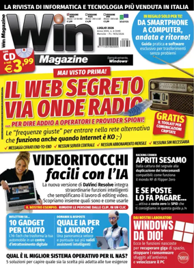 Cover of Win Magazine