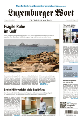 Cover of Luxemburger Wort