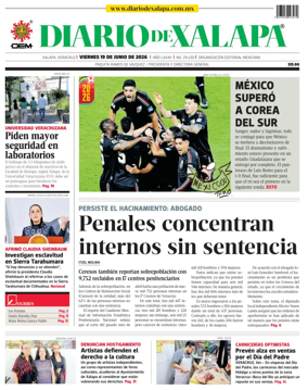 Cover of Diario de Xalapa