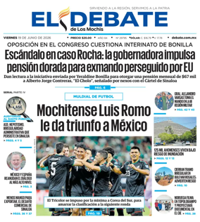 Cover of El Debate de Los Mochis