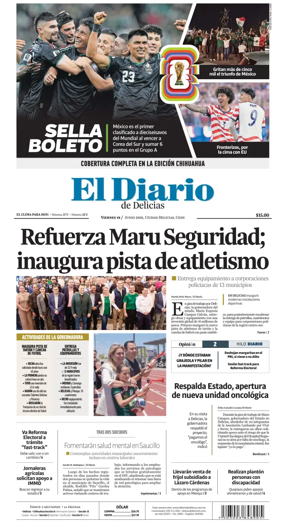 Cover of El Diario de Delicias