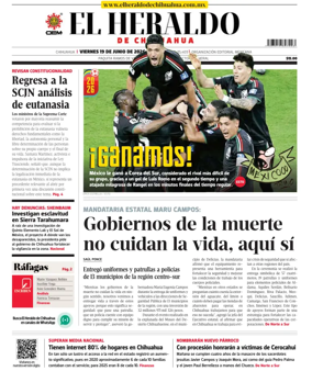 Cover of El Heraldo de Chihuahua