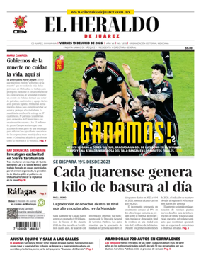 Cover of El Heraldo de Juarez