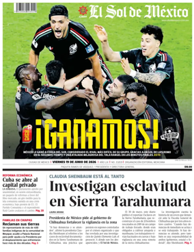 Cover of El Sol de Mexico