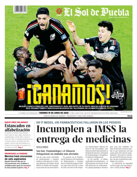 Cover of El Sol de Puebla
