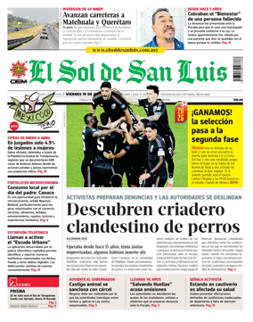 Cover of El Sol de San Luis Potosi