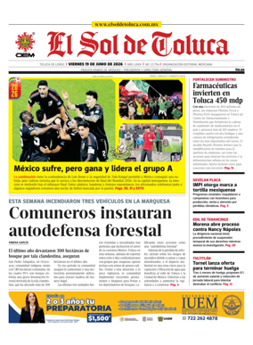 Cover of El Sol de Toluca