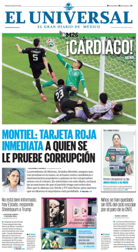 Cover of El Universal