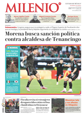 Cover of Milenio Edo de Mexico
