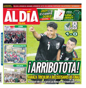 Cover of Periodico Al Dia (Celaya)