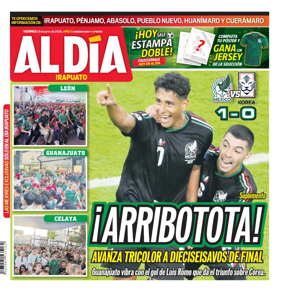 Cover of Periodico Al Dia (Irapuato)
