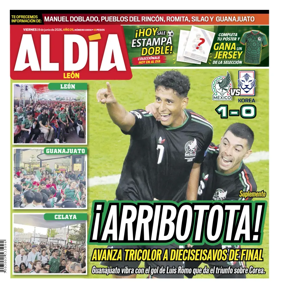 Cover of Periodico Al Dia (Leon)