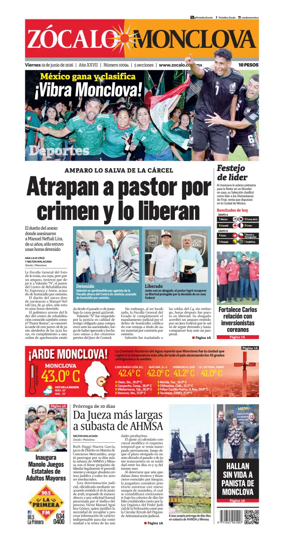 Cover of Zocalo Monclova
