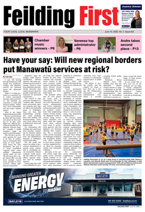 Cover of Feilding First
