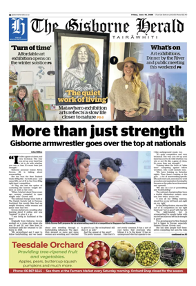 Cover of The Gisborne Herald