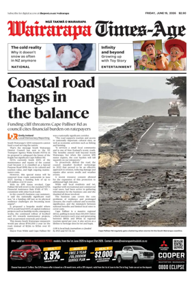 Cover of Wairarapa Times-Age (NZ)