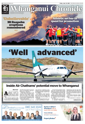 Cover of Whanganui Chronicle