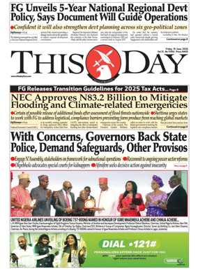 Cover of THISDAY