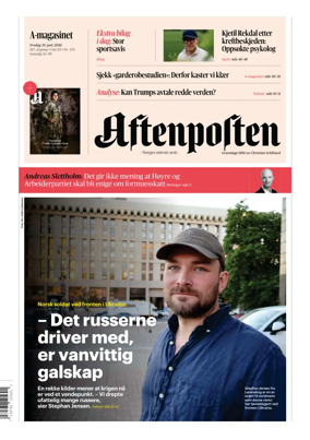 Cover of Aftenposten