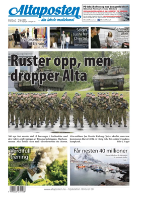 Cover of Altaposten