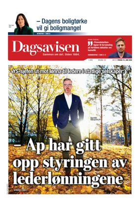 Cover of Dagsavisen