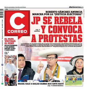 Cover of Diario Correo