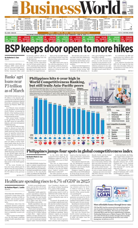 Cover of Business World