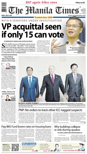 Cover of The Manila Times