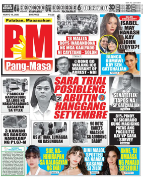 Cover of PM Pang-Masa