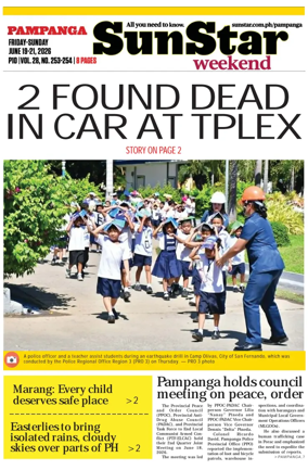 Cover of Sun.Star Pampanga