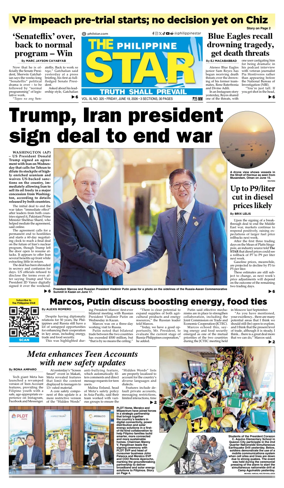 Cover of The Philippine Star