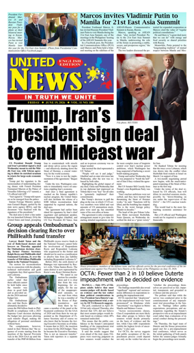 Cover of United News - English Edition