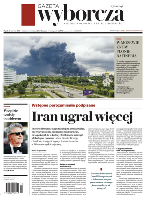 Cover of Gazeta Wyborcza