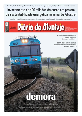 Cover of Diario do Alentejo