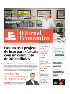 Cover of O Jornal Economico