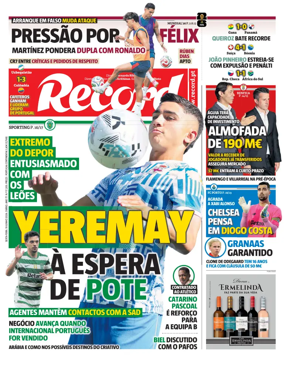 Cover of Record (Portugal)