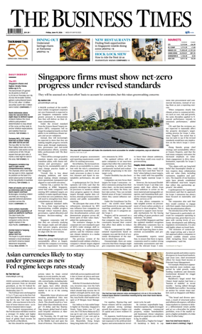 Cover of The Business Times
